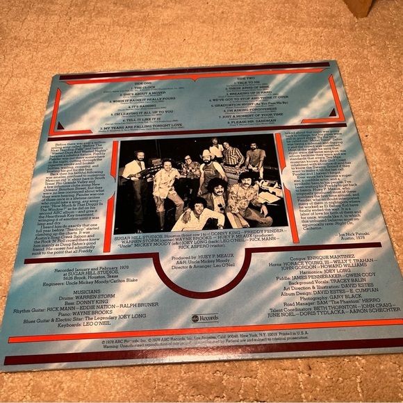 Freddy Fender - Swamp Gold- vintage vinyl record from 1978 - Picture 2 of 9